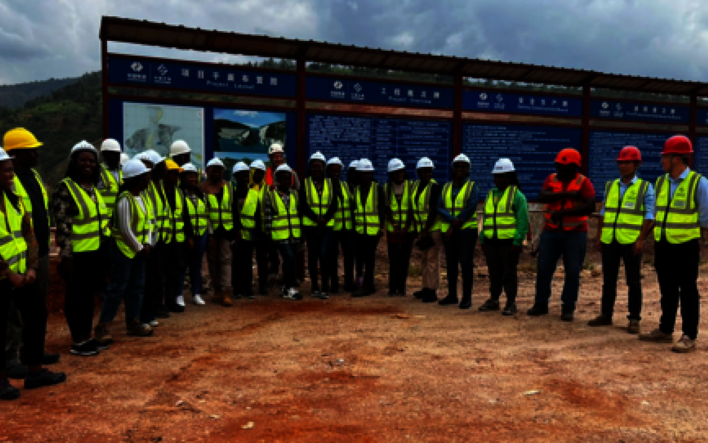 Female engineers visit Nyabarongo II Hydro power plant