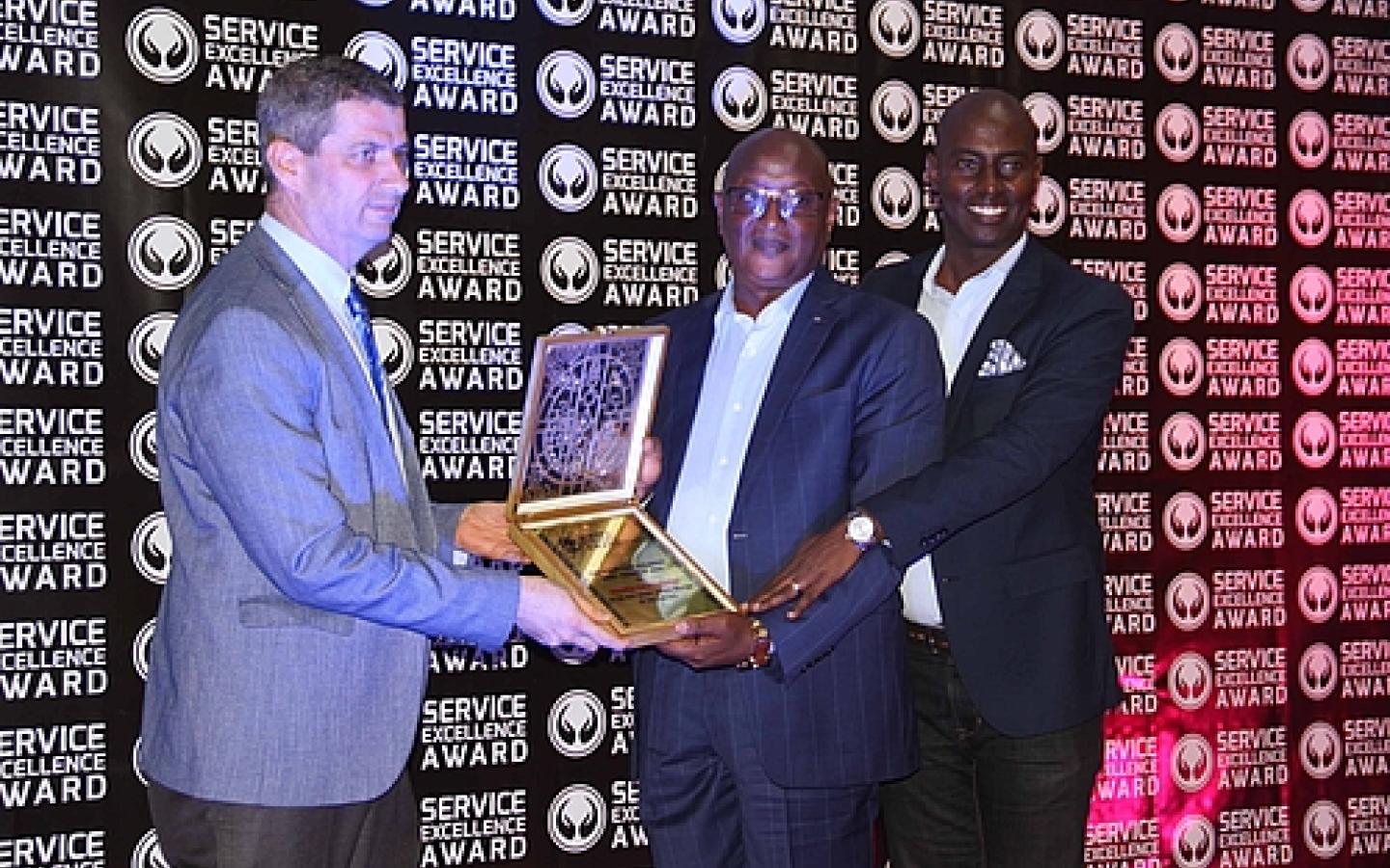 REG wins a service excellence award as the best energy service provider