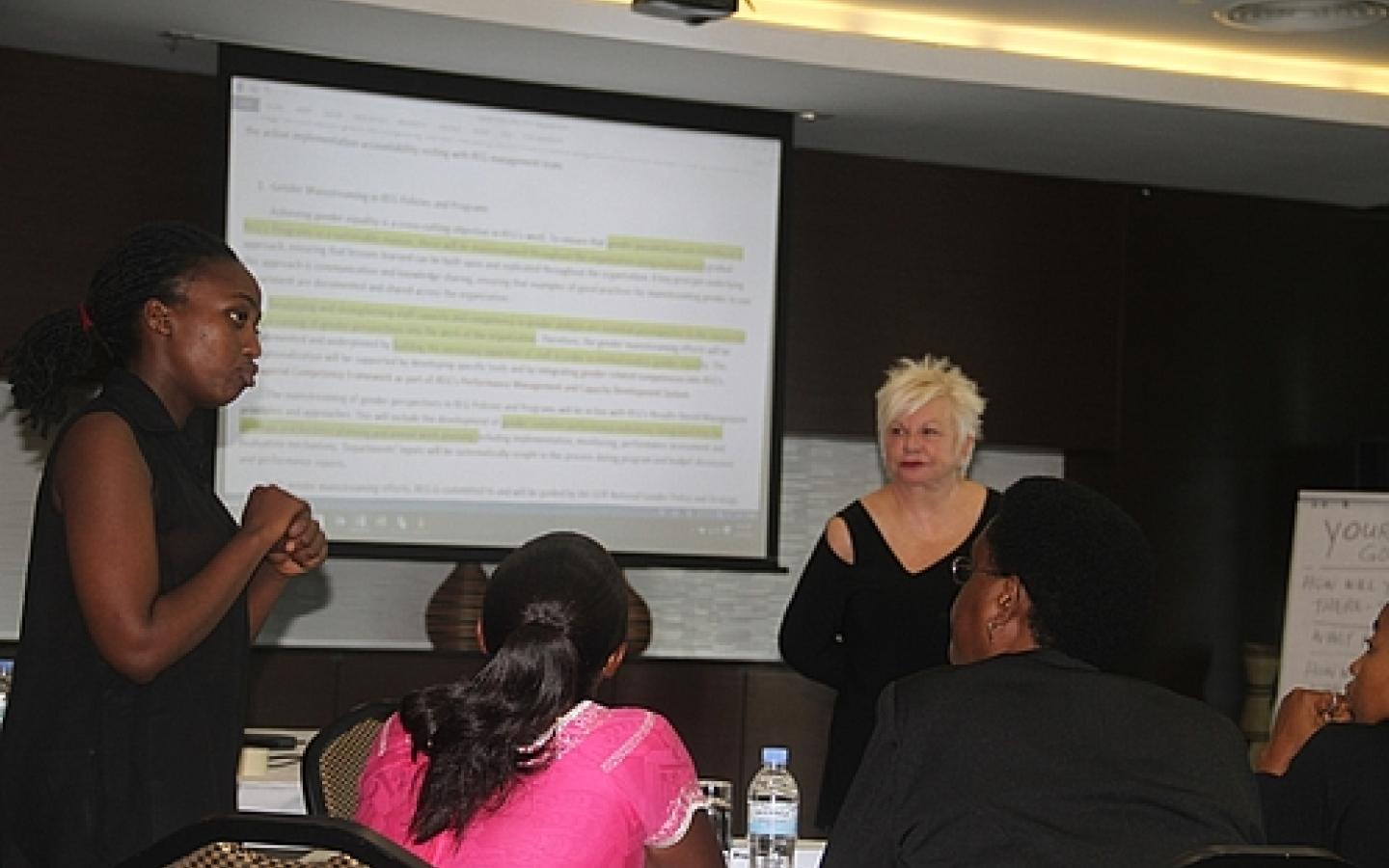 A new strategy is under development at REG to ensure gender mainstreaming in the energy sector