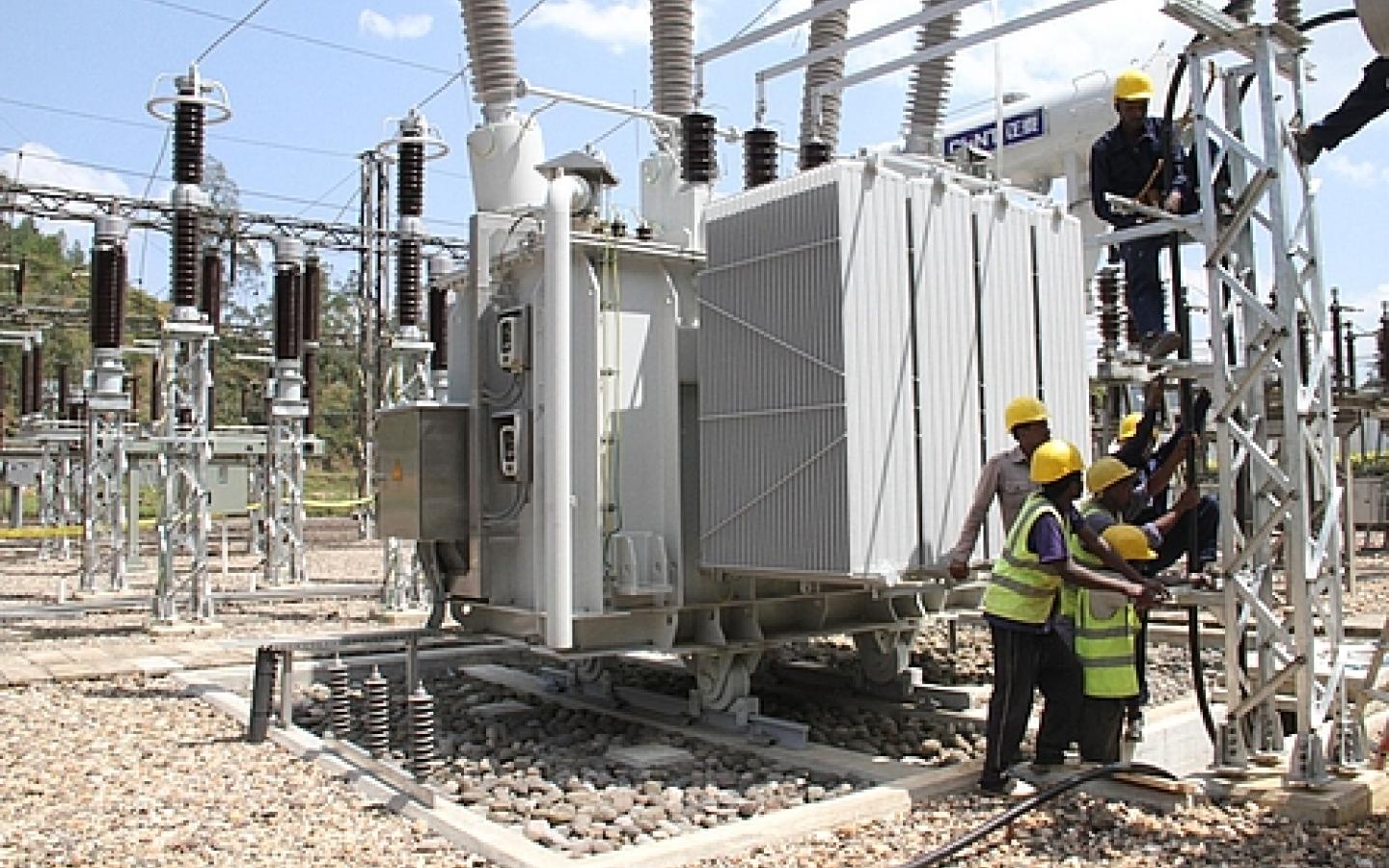 REG has started upgrading Power Substation at Mukungwa Hydro Power Plant