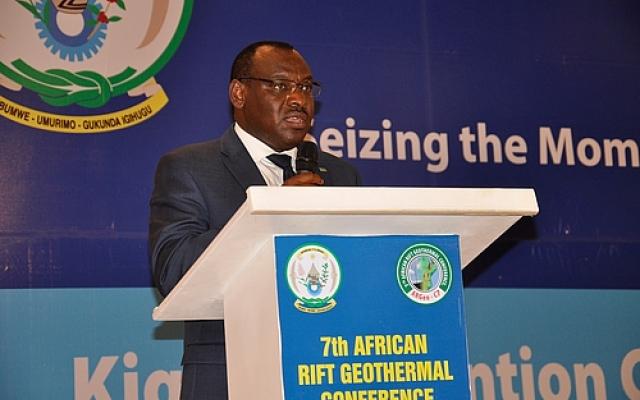 Minister Gatete calls for synergies to address Geothermal resource challenges