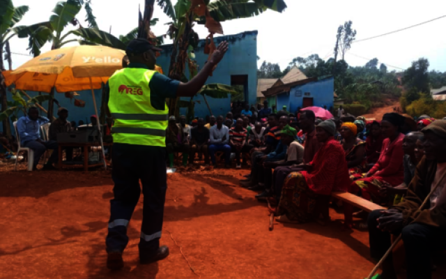 Rusizi: Residents rejoiced from the darkness because REG connected them to electricity.